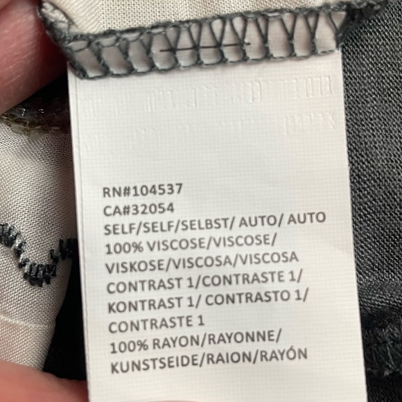 Anthropologie Tiny Lucinda Embroidered Top Grey Aztec Southwest Sz S - Picture 9 of 10